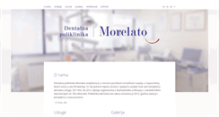 Desktop Screenshot of morelato.hr